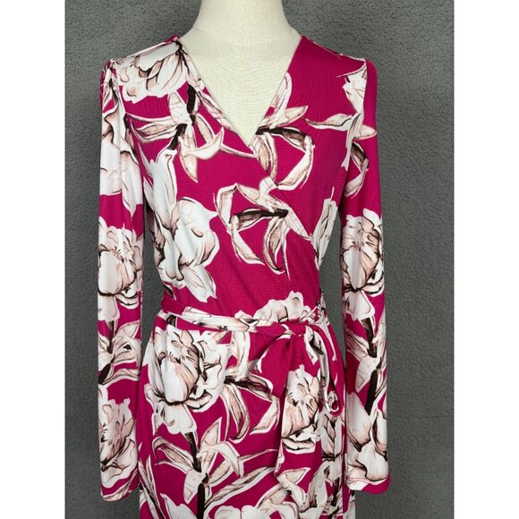 I.n.c. International Concepts Women's Floral-Print Wrap Dress Multi Small NWOT's - Picture 2 of 8